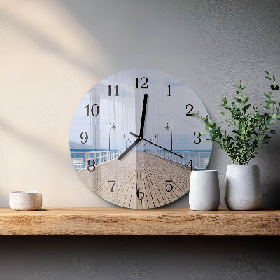 Round wall clock Pier
