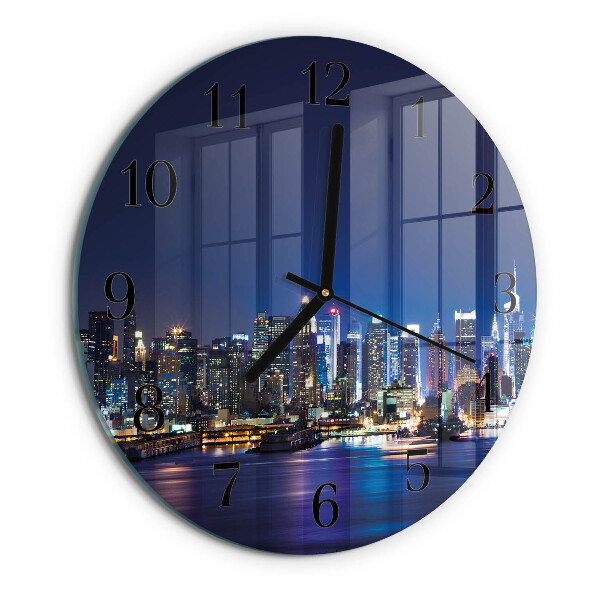 Round wall clock Horizon