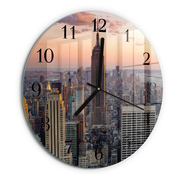 Round wall clock Horizon