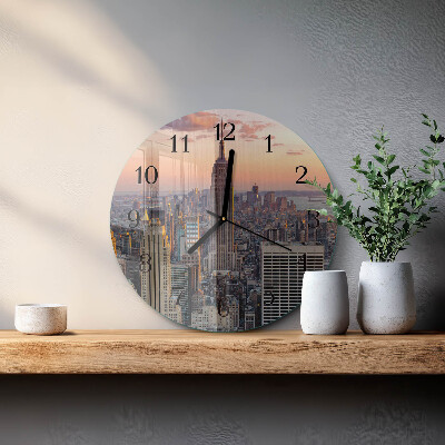 Round wall clock Horizon
