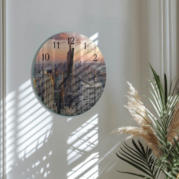Round wall clock Horizon