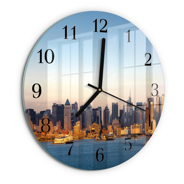 Round wall clock Horizon
