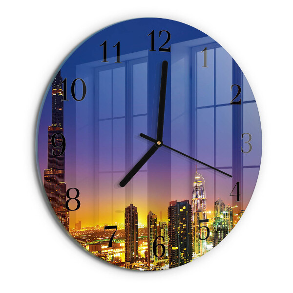 Round wall clock Horizon Dubai