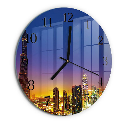 Round wall clock Horizon Dubai