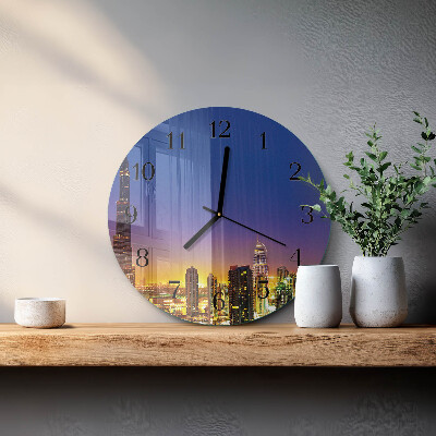 Round wall clock Horizon Dubai