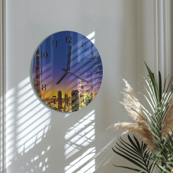 Round wall clock Horizon Dubai