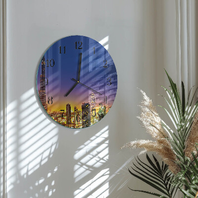 Round wall clock Horizon Dubai