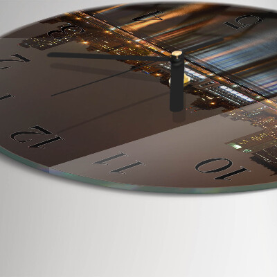 Round wall clock Horizon