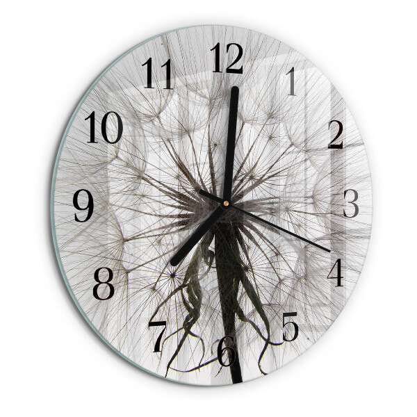 Round wall clock Dandelion