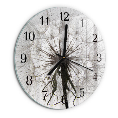 Round wall clock Dandelion