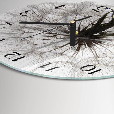 Round wall clock Dandelion