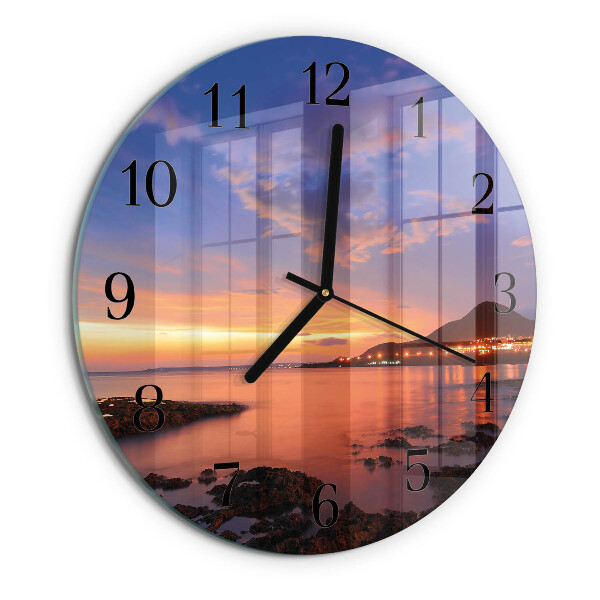 Round wall clock Sea Island