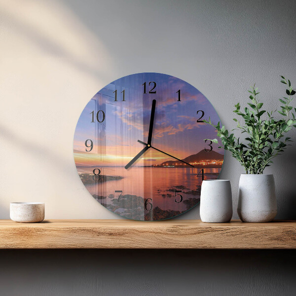 Round wall clock Sea Island