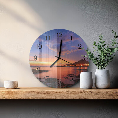 Round wall clock Sea Island