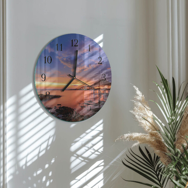 Round wall clock Sea Island