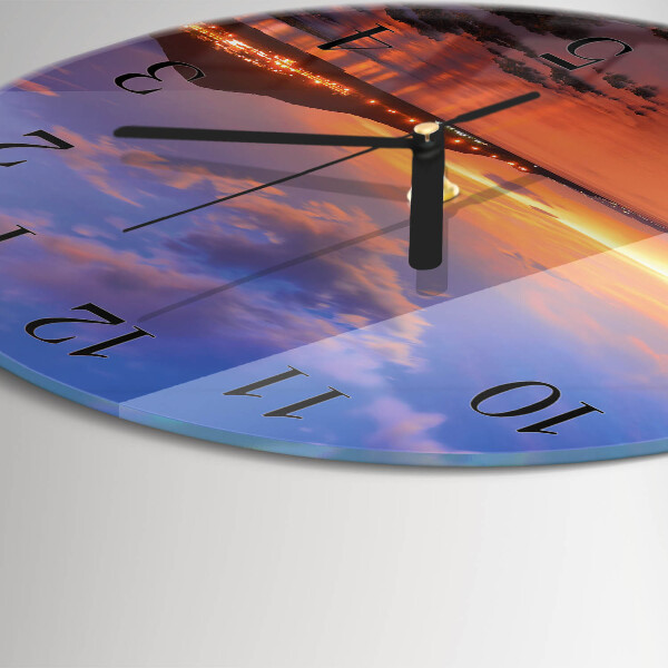 Round wall clock Sea Island