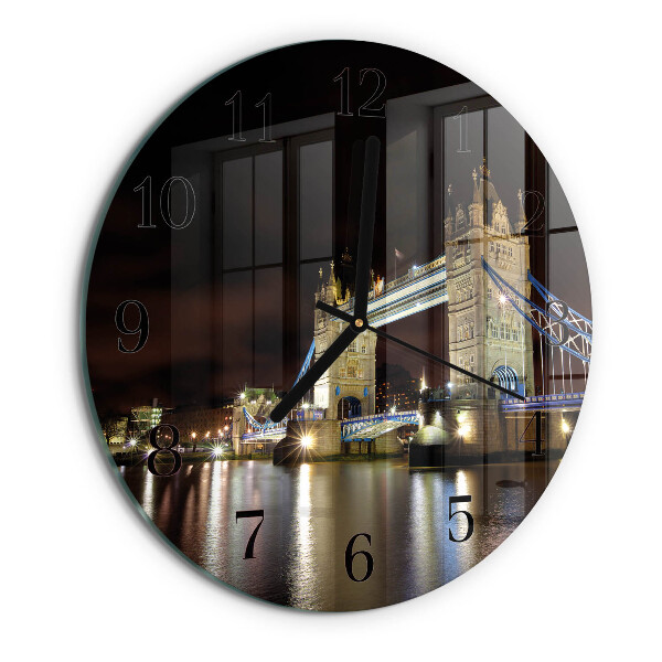 Round wall clock London Bridge