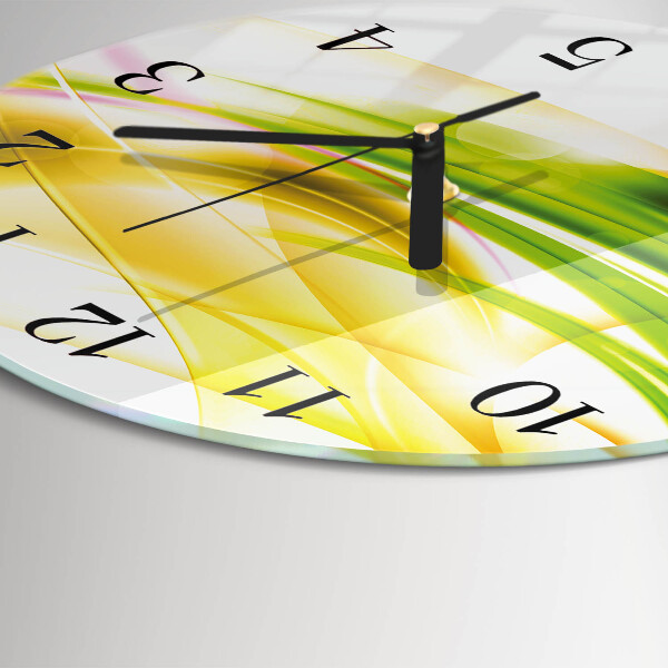 Round wall clock Abstraction