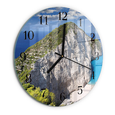 Round wall clock Cliff
