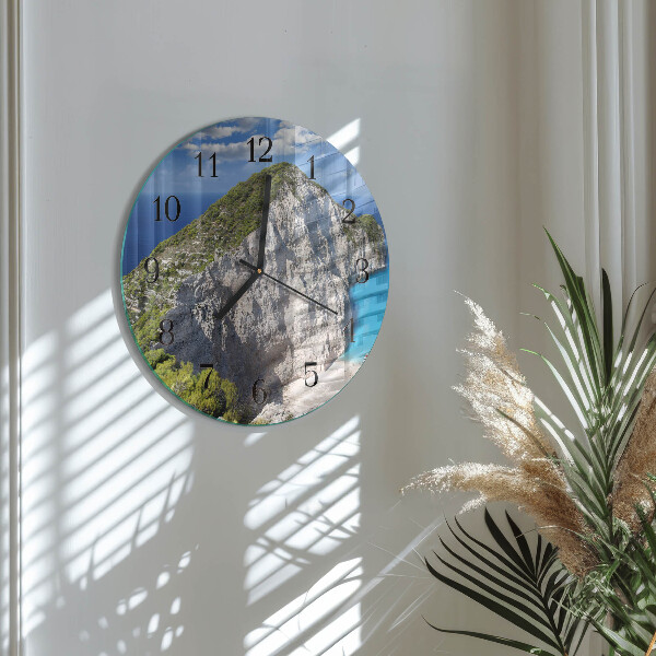 Round wall clock Cliff