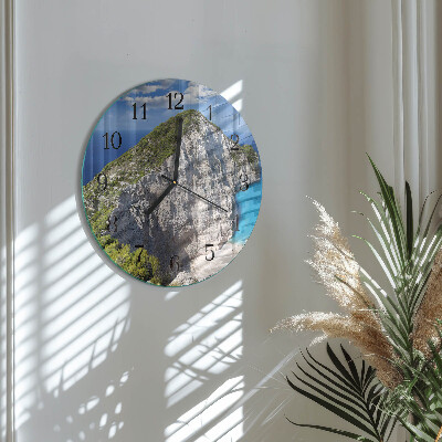 Round wall clock Cliff