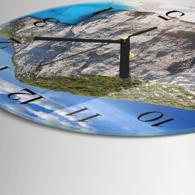 Round wall clock Cliff