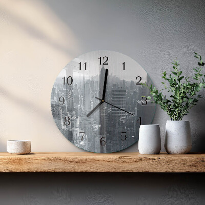 Round wall clock Horizon