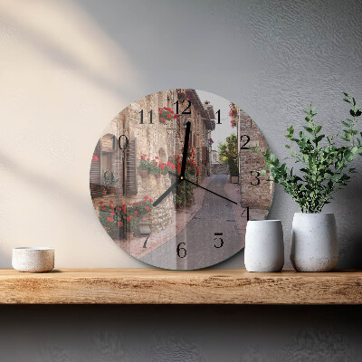 Round wall clock Avenue