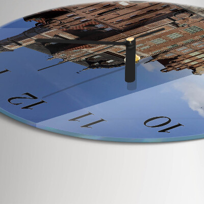 Round wall clock Gdansk