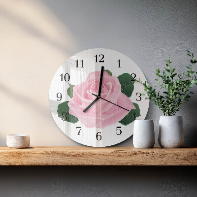 Round wall clock Rose
