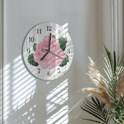 Round wall clock Rose