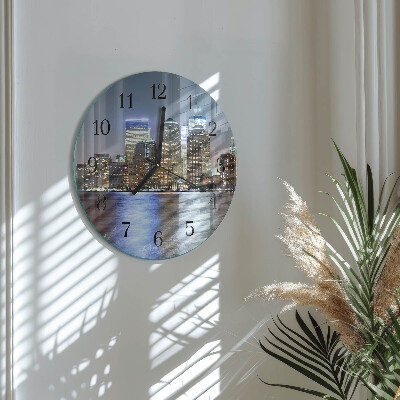 Round wall clock Horizon