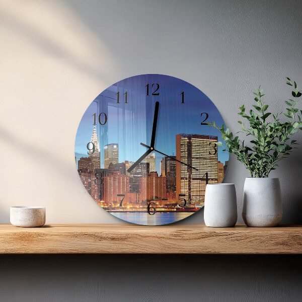 Round wall clock Horizon