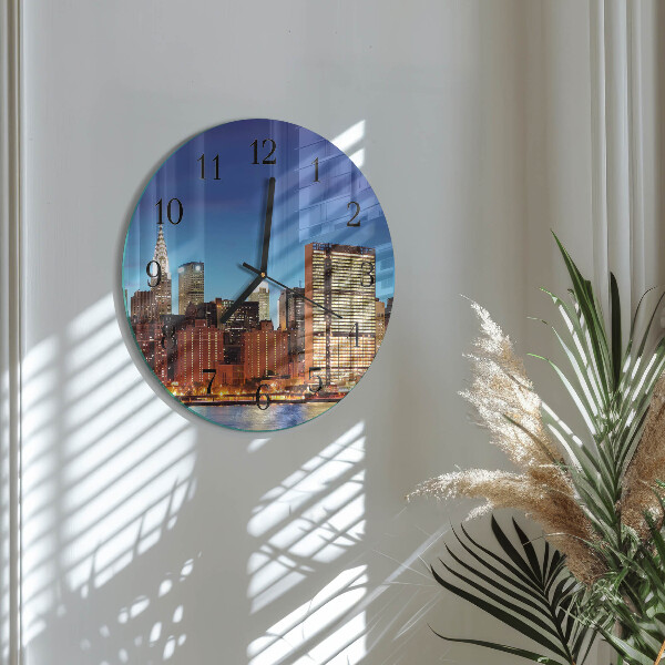 Round wall clock Horizon