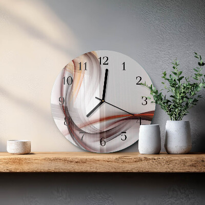 Round wall clock Abstraction