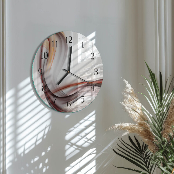 Round wall clock Abstraction