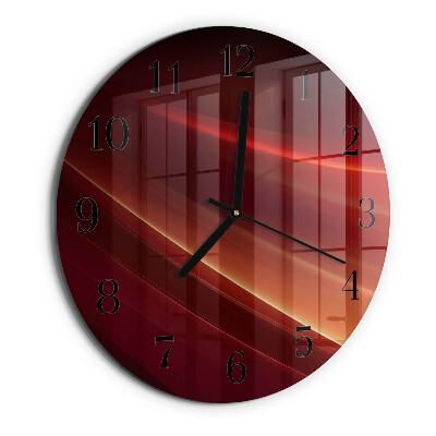 Round wall clock Abstraction