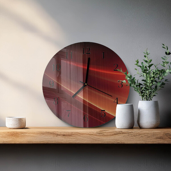 Round wall clock Abstraction