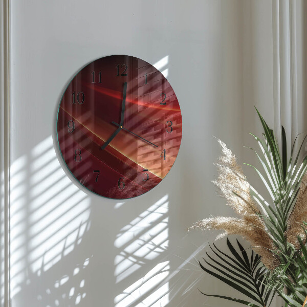Round wall clock Abstraction