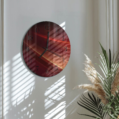 Round wall clock Abstraction