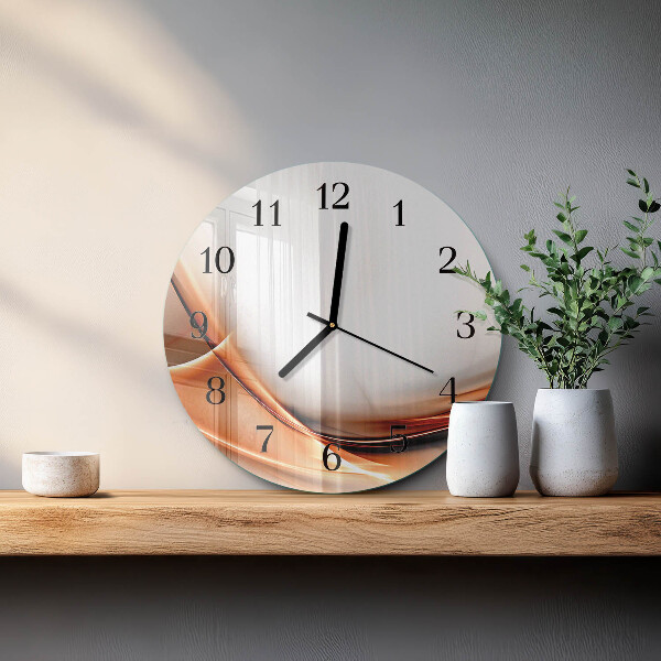 Round wall clock Abstraction