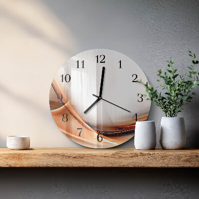 Round wall clock Abstraction