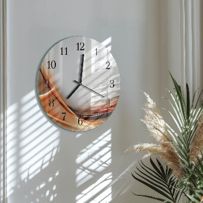 Round wall clock Abstraction
