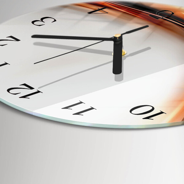 Round wall clock Abstraction