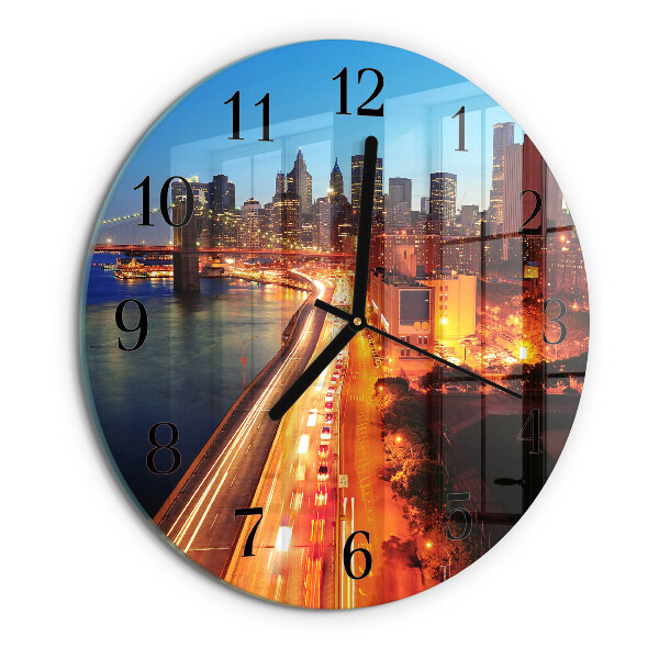 Round wall clock Horizon