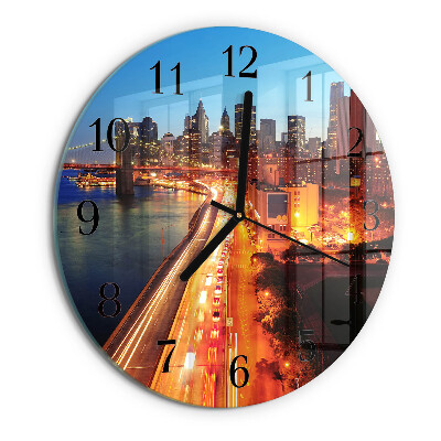 Round wall clock Horizon