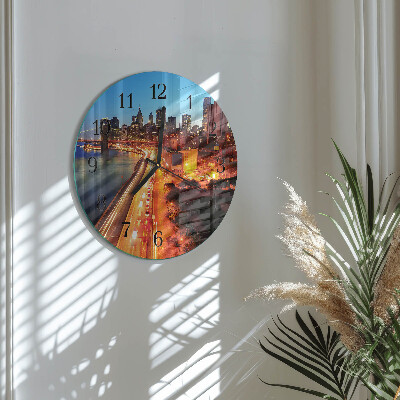 Round wall clock Horizon