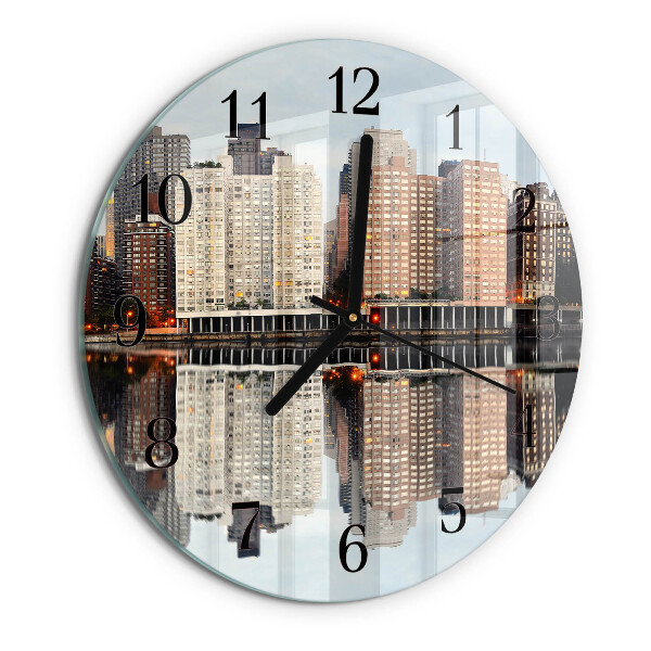 Round wall clock Horizon