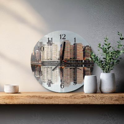 Round wall clock Horizon