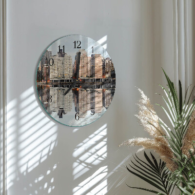 Round wall clock Horizon